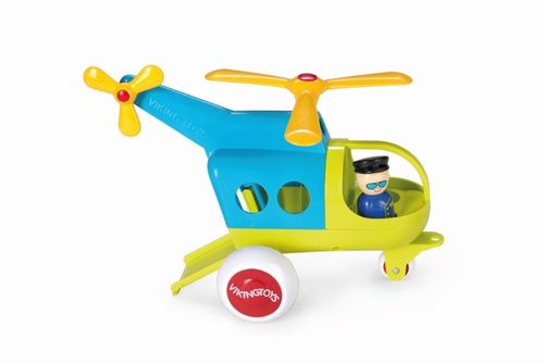 Viking Toys Jumbo Helikopter mit 1 Spielfigur