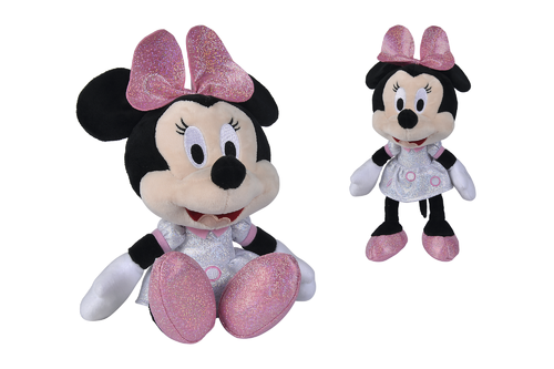 Simba Disney Sparkly Minnie Mouse Plüschtier 25cm